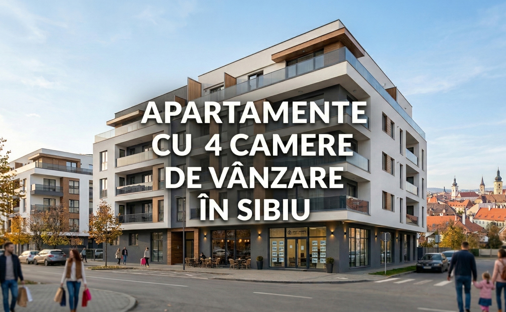 Apartamente cu 4 camere de vânzare în Sibiu 