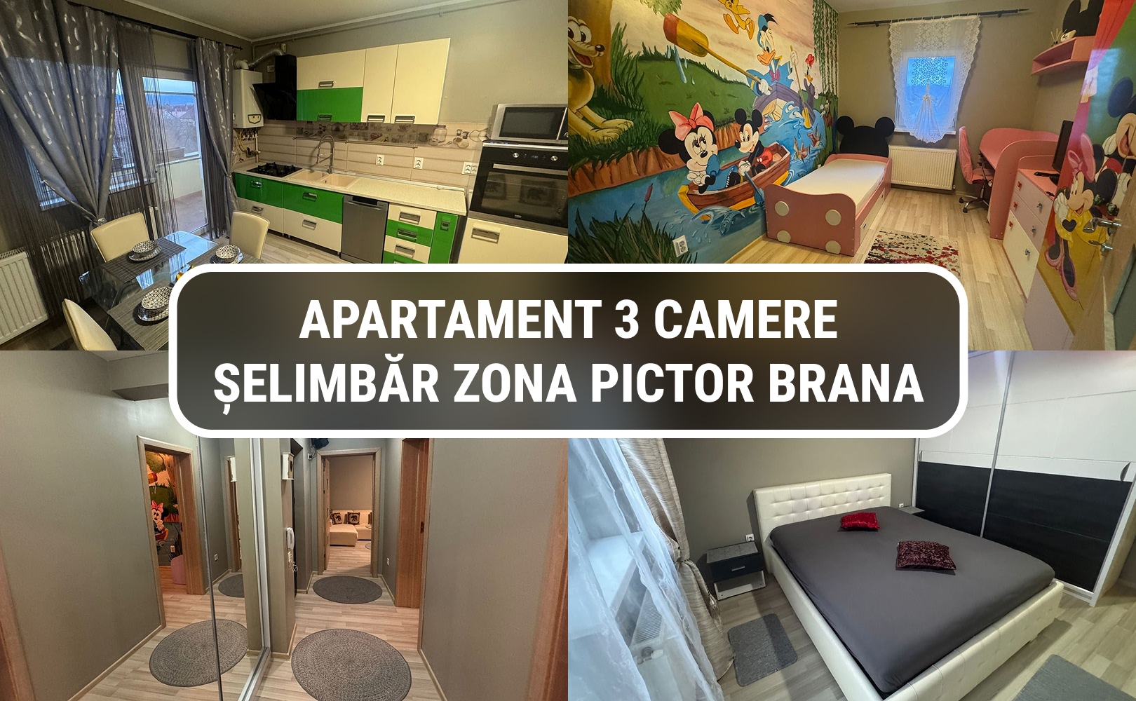 Apartament 3 camere Șelimbăr – zona Pictor Brana - Sibiu